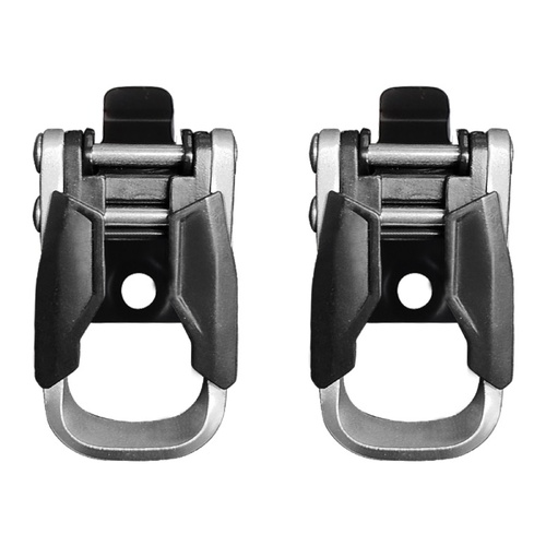 LEATT BUCKLE MOTO 6.5/ADV 7.5 BLACK PAIR