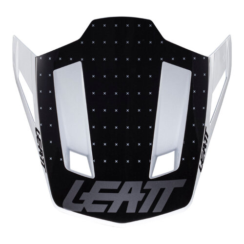 LEATT VISOR MOTO 8.5 V24 BLK/WHT