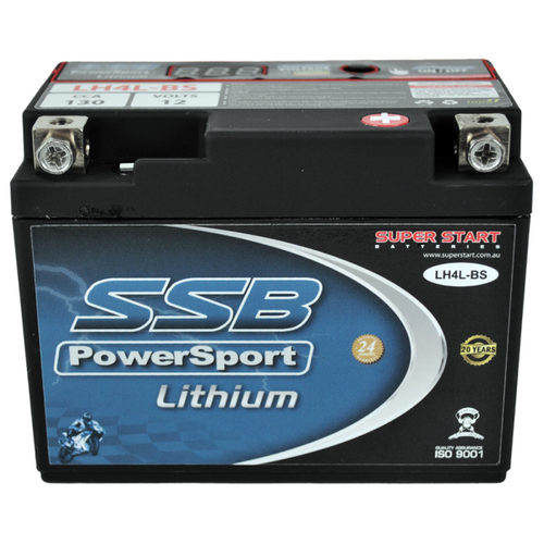 SSB Powersport High Performance Lithium Ion 12V 120 CCA Battery