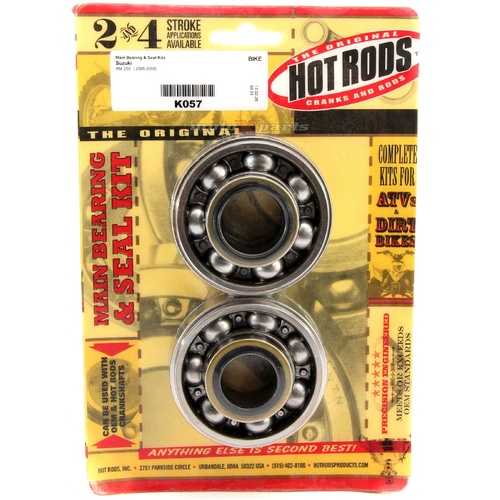 Hot Rods Suzuki RM250 05-12 Crankshaft Main Bearings and Seals