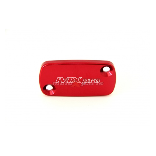 MX Pro Honda CR/CRF/XR Red Front Brake Reservoir Cap