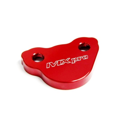 MX Pro Honda CR/CRF Red Rear Brake Reservoir Cover 