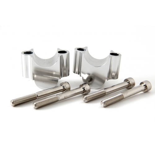 Handlebar Raisers - 22mm Stock Bar - 30mm Raiser 