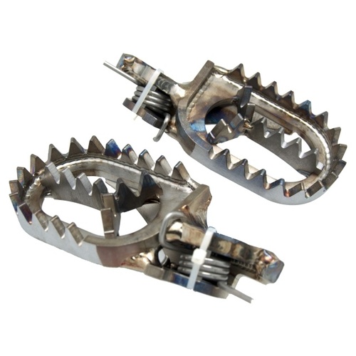 Honda CR/CRF Kawasaki KX/KXF/KLX Suzuki RMZ Titanium Footpegs - MX Pro