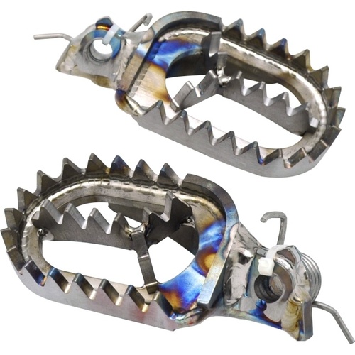 MX Pro Yamaha YZ/YZF/WRF GasGas EC/XC Titanium Foot Pegs 