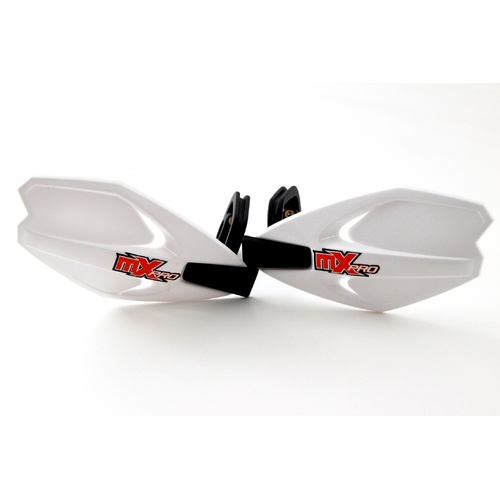 MX Pro Handguard Shields RacerX - White