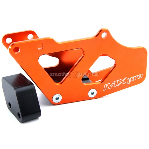 MX Pro KTM SX/SXF 00-06 EXC 00-07 Orange Rear Lower Chain Guide