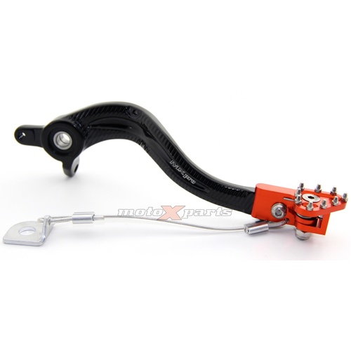 MX Pro KTM 65SX 09-22 Husqvarna TC65 17-21 Orange/Black Rear Brake Lever