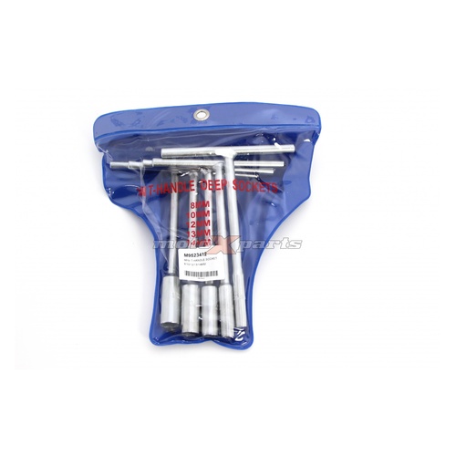 T Handle Socket Set - Speedster 5 Piece Kit 