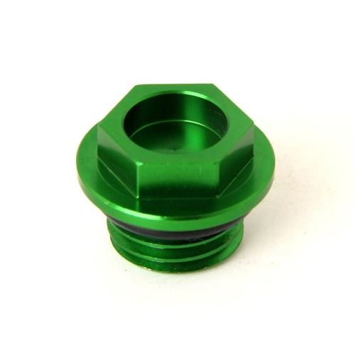 MX Pro Kawasaki KX/KXF/KLX Green Oil Filler Plug