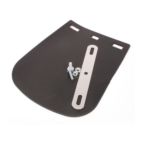 Whites Mud Flap Black PVC Small