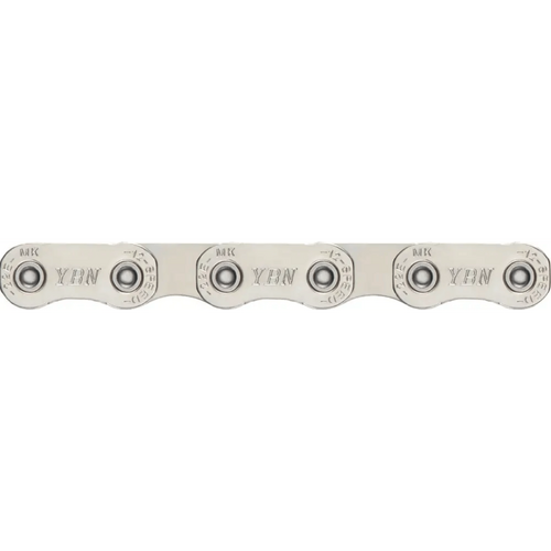 YBN MK12E Flat-Top 12-Speed E-Bike Chain 136L (Silver/Silver)