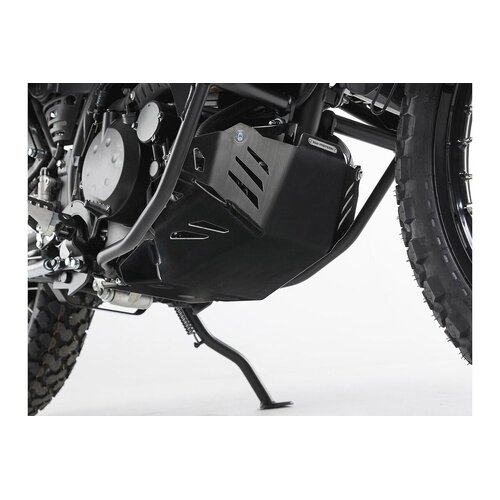 BASHPLATE SW MOTECH GOOD UNDERBODY PROTECTION OF STONECHIPPING& COLLISION 4MM ALUMINIUM KLR650 09-21