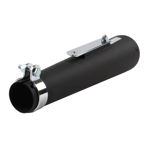 WHITES MUFFLER SHORTY MEGAPHONE REVERSE CONE BLACK