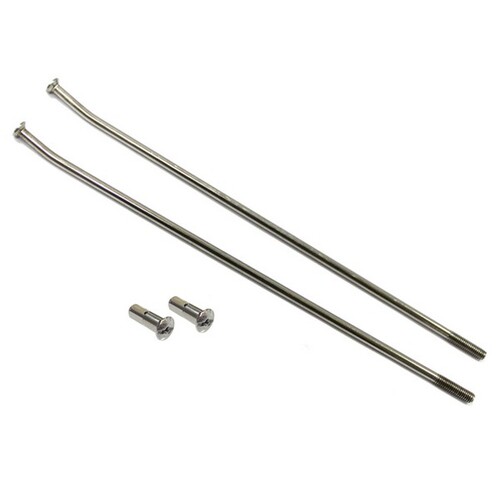 Psychic MX Suzuki RMZ250 07-26 RMZ450 05-26 19-inch Stainless Rear Spoke Set