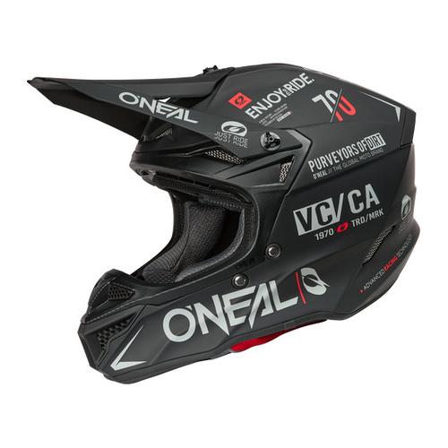 O'Neal 2026 5SRS BRAND Helmet - Black/Grey