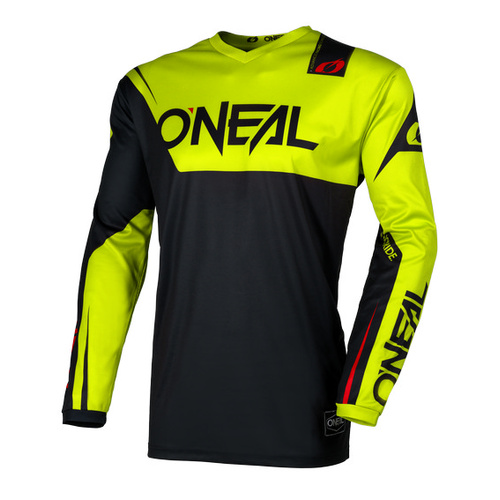 O'Neal 2026 ELEMENT Racewear Jersey - Black/Neon Yellow