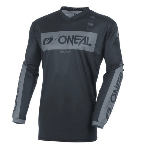 ONEAL 27 ELEMENT RACEWEAR JERSEY - BLACK/GREY 