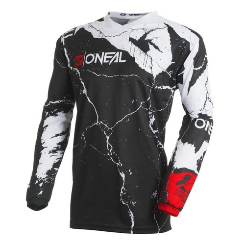 ONEAL 27 ELEMENT ACID JERSEY - WHITE/BLACK 