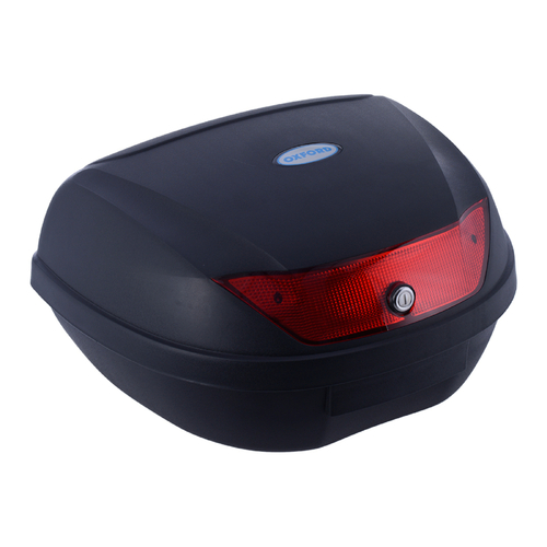 OXFORD TOP CASE /SCOOTER BOX 52L BLK (inc uni lockable base)