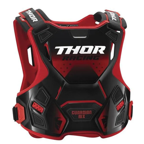 THOR MX Guardian Chest Protector Adult Black/Red