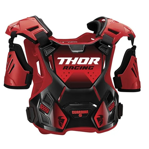 THOR MX Guardian Chest Protector Youth Red/Black