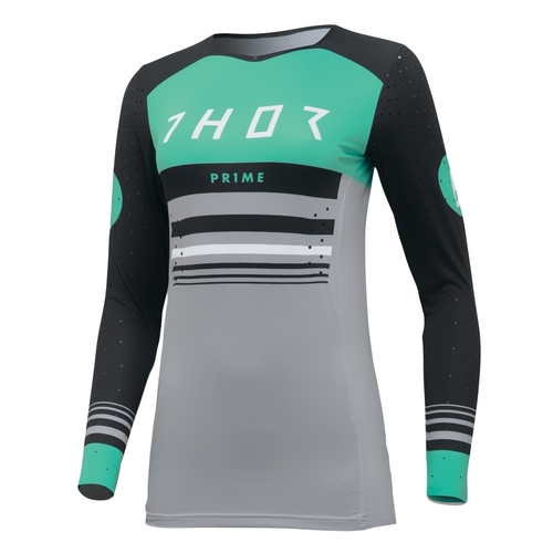 THOR MX JERSEY WOMEN PRIME BLZ BK/MT