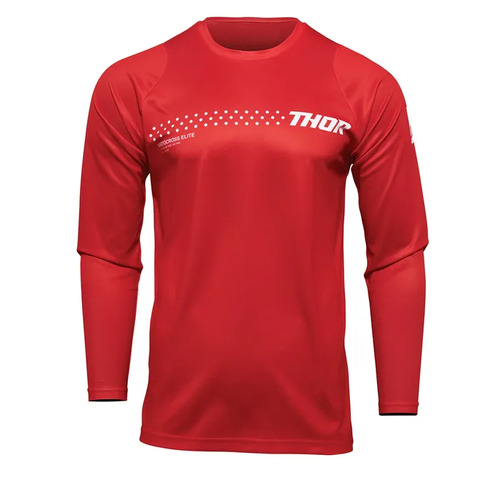 THOR MX S23 Sector Minimal Youth Jersey Red