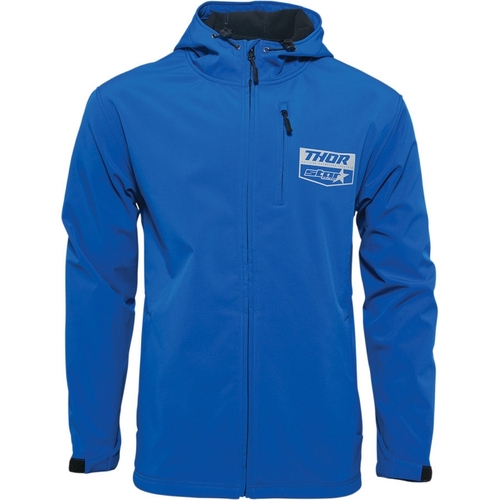THOR MX JACKET STAR TEAM SOFT SHELL BLUE
