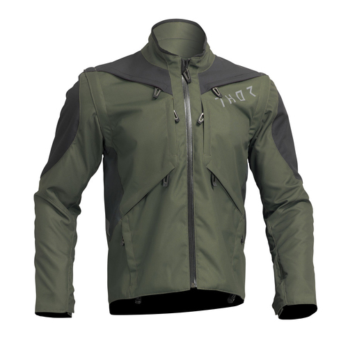 THOR MX JACKET TERRAIN ARMY/CHARCOAL