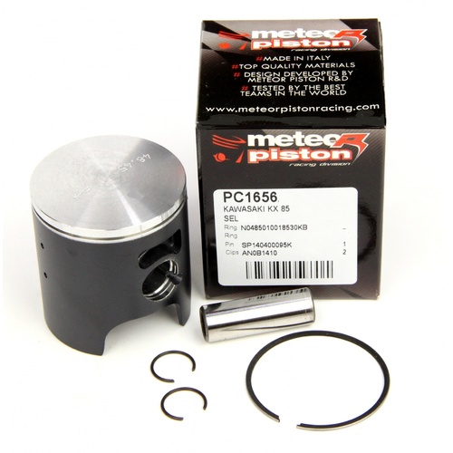 Meteor Kawasaki KX85 01-23 Single Ring 48.45MM Piston Kit