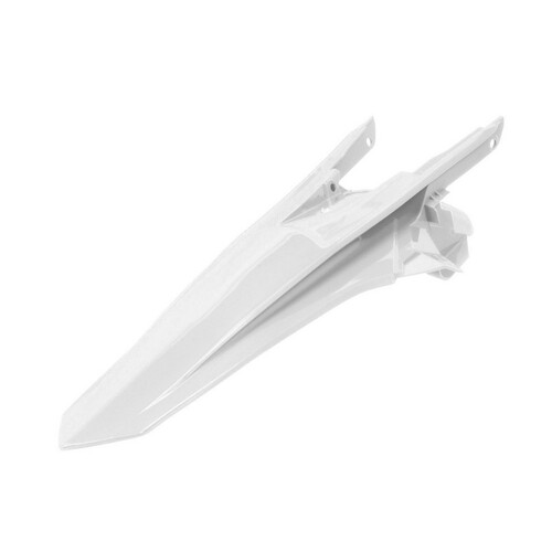 RTech KTM 125-450SX/SXF 16-18 White Rear Fender