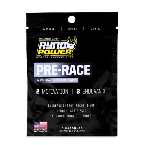 Pre-Race Motivation Energy Ryno Power (Single Serve)