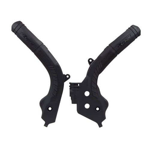 RTech KTM Husqvarna Black Plastic Frame Protectors