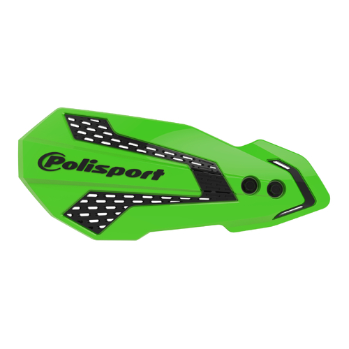 Polisport Suzuki Kawasaki Yamaha MX Flow Handguard Green / Black