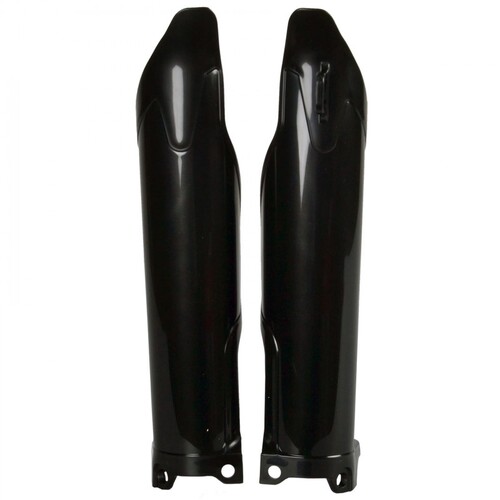 POLISPORT KAWASAKI KX250F KX450F 09-25 KX250X KX450X 21-25 FORK GUARDS - BLK