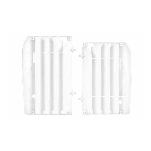 POLISPORT HONDA CRF450R 13-14 RADIATOR LOUVERS - WHT
