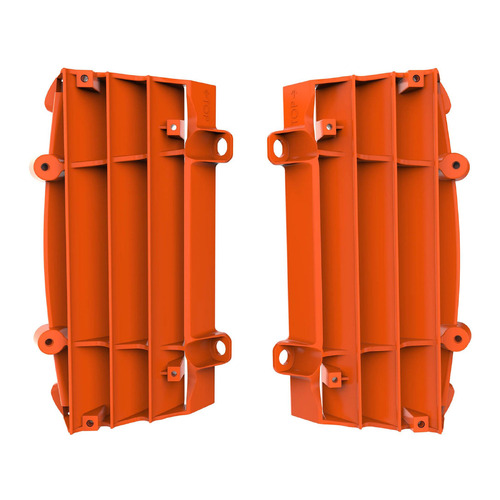 POLISPORT KTM 16-22 RADIATOR LOUVERS - ORG