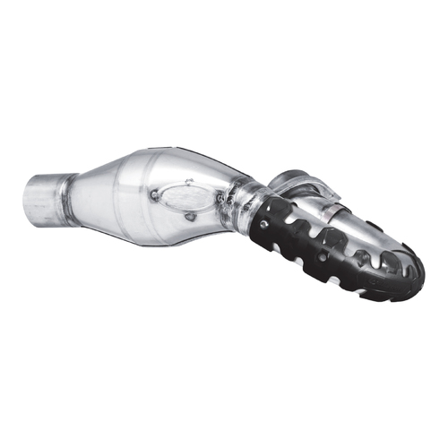 POLISPORT ARMADILLO HEAD PIPE GUARD LONG 40cm BLK