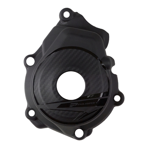 POLISPORT GAS GAS MC250F/MC350F KTM XCF/SXF HUSQVARNA FC/FX 250/350 23-25 BLACK IGNITION COVER