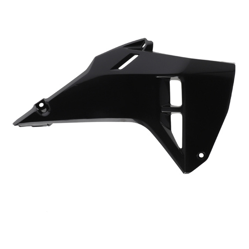 Honda CRF250R CR450R 2025 Black Radiator Scoops