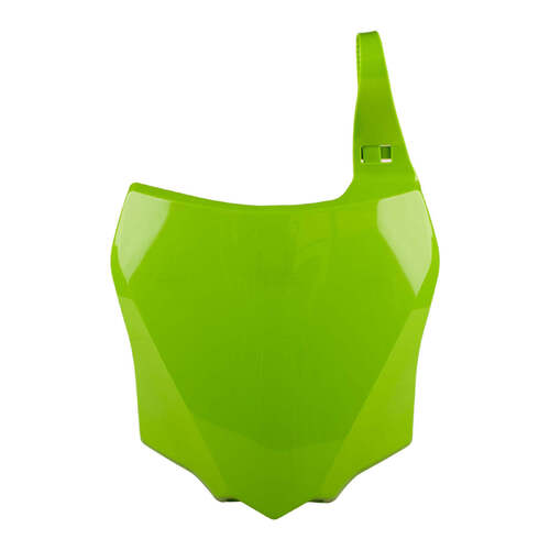 POLISPORT KAWASAKI KX85 14-25 KX100 2014 KX112 22-25 GREEN NUMBER PLATE