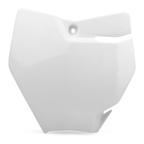 POLISPORT KTM 65SX 16-25 WHT NUMBER PLATE