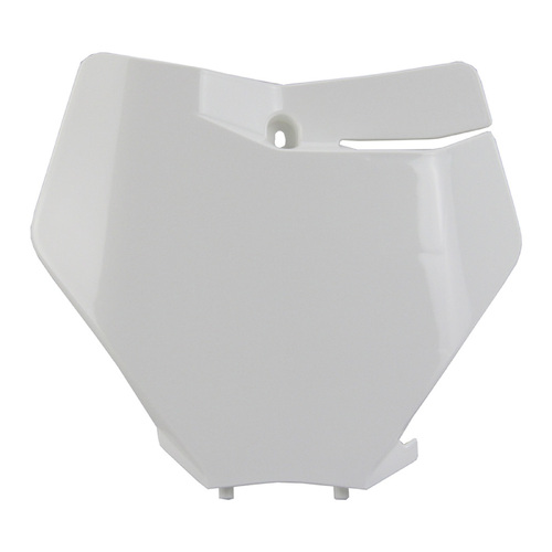 POLISPORT KTM SX SXF XCF 19-22 OEM WHT NUMBER PLATE