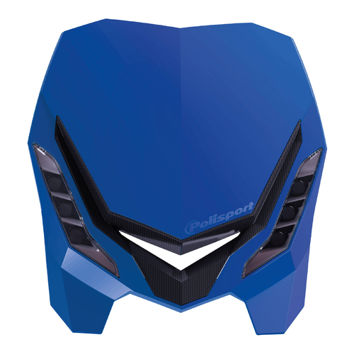 POLISPORT E-BLAZE HEADLIGHT BLUE/BLACK