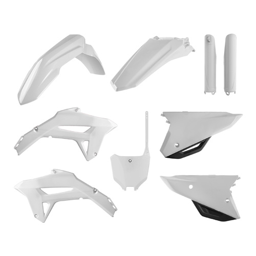 Honda CRF250R 22-24 CRF450R 21-24 Full MX Plastics Kit White