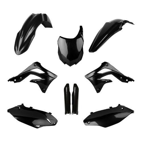 Kawasaki KX450F 13-15 Plastics Kit Black