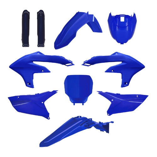 Polisport YamahaYZ250F YZ450FX 24-26 YZ250FX 2025 YZ450F 23-25 Plastics Kit- Blue