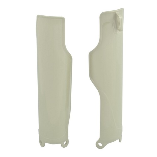 RTech Honda CR/CRF/CRFX NEUTRAL White Fork Protectors 