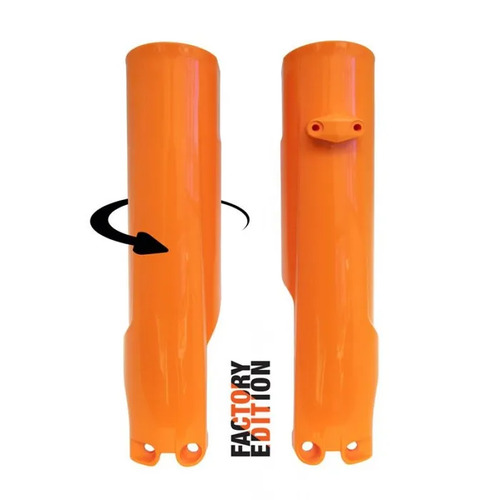 RTech KTM SX/SXF/XCF/XC 23-24 Full Wrap Orange Fork Protectors